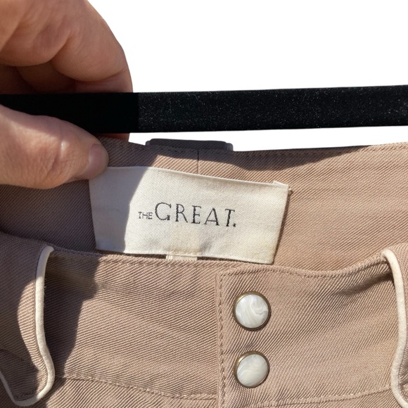 THE GREAT. Field Beige Maxi Skirt - Picture 4 of 7